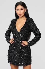 Not Afraid To Sparkle Dress Black Black Sparkle Dress Sparkle Dress Fashion