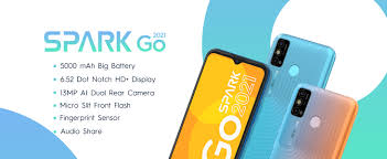 Tecno Spark Go 2021 (Galaxy Blue 2GB ...