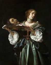 Salome With The Head Of Saint John The Baptist Artemisia Pin Su Art Appreciation 101