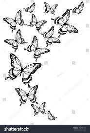 Butterflies Design Butterfly Sleeve Tattoo Butterfly Art Butterfly Drawing
