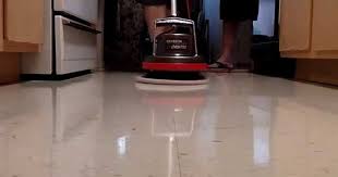 Polishing A Waxed Floor With Oreck Orbiter Oreck Flooring Hard Floor
