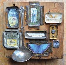 Technique Tuesdays 10 Mixed Media Metal Techniques Artists Network Metal Art Techniques Technique Tuesday Diy Techniques