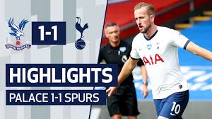 Crystal palace is an area in south london, england, named after the crystal palace exhibition building, which stood in the area from 1854 un. Highlights Crystal Palace 1 1 Spurs Youtube
