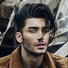 Indeed, you can't tie it back and people with thick hair have to wait until it's heavy enough to fall naturally with gravity. Pin On Long Hairstyles For Men