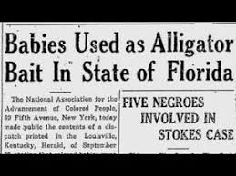 Black Babies Alligator Bait Old Newspapers Prove Black Babies Were Used As Alligator Bait Youtube Black History Facts History Facts Black Knowledge