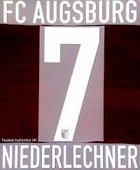V., kurz fca) ist ein sportverein aus augsburg in bayern. 2019 20 Fc Augsburg Third Shirt Niederlechner 7 Official Football Name Number Set