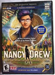 Nancy Drew The Shattered Medallion Adventure Mystery Pc Mac Game Dvd Rom Ebay Nancy Drew Her Interactive Nancy Drew Games