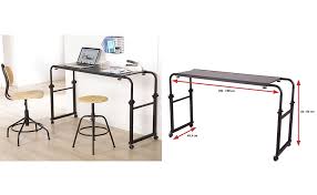 Ikea malm ablagetisch bett tisch auf rollen in 80539 munchen fur. Betttisch Hohenverstellbar Auf Rollen Laptoptisch Beistelltisch Pflegetisch Ebay