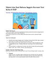 We did not find results for: Materi Dan Soal Bahasa Inggris Recount Text Kelas 8 Smp En Id