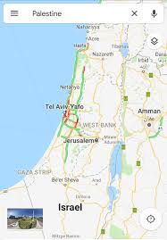 In the latest shocking update, google has removed palestine from google maps. Palestinian Cities Are Ghost Towns Between Settlements On Google Maps Green Olive Tours