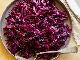 Sauteed Red Cabbage Recipe Food Network Recipes Red Cabbage Recipes Cabbage Recipes