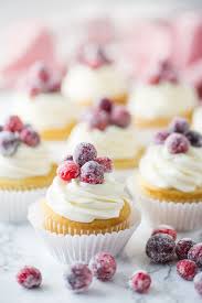 Cranberry White Chocolate Cupcakes White Chocolate Cupcakes Cupcake Recipes White Chocolate Cranberry
