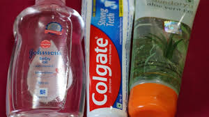 Toothpaste For Remove Stretch Marks On Stomach Simple Tricks To Get Rid In 2021 Stretch Marks On Stomach Colgate Toothpaste Johnson Baby Oil