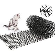These plastic cat fence spike act as a highly effective deterrent that will not harm animals or people but will repel would be garden intruders. Toopify Garden Cat Scat Spike Mat Anti Cats Network Digging Stopper Prickle Strip Home Spike Deterrent Mat 78 X11 Buy Online In Bahrain At Bahrain Desertcart Com Productid 123902400
