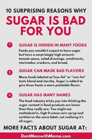 10 Surprising Reasons Why Sugar Is Bad For You Healthy Facts Food Industry Bad Sugar