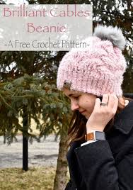 Take an annies video class with me. Brilliant Cables Beanie Free Crochet Pattern A Purpose And A Stitch