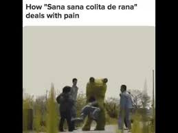 Sana, sana, colita de rana. How Sana Sana Colita De Rana Deals With Pain Youtube