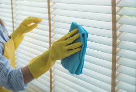 Using a soft brush, clean the shades on both sides. How To Clean Blinds Quick And Easy Ways To Clean Vertical Venetian Roman Blinds And More Real Homes