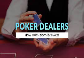 The dealer also trades chips for money. How Much Do Poker Dealers Make Including Tips Base Salary