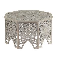 Accent your living room with a coffee, console, sofa or end table. Decmode Monterey Pine Eclectic Coffee Table Light Grey 33 W Walmart Com Walmart Com
