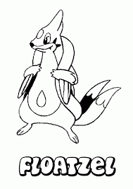 Visit our page for more coloring! Water Pokemon Coloring Pages Floatzel 218822 Entei Coloring Pages Coloring Home