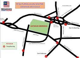 County of santa cruz public works road closures and delays. Major Road Closures For Merdeka Celebration Kl2017 Closing Ceremony