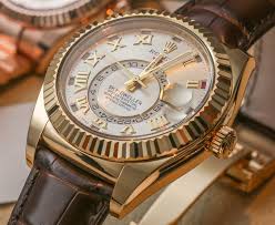 Rolex Sky Dweller Watch New Gold Colors Hands On Ablogtowatch