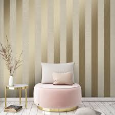 Striped wallpaper is a great choice for both modern and contemporary homes perfect for feature walls, our striped wallpaper is easy to hang and great quality, with a wide range of colours to choose. Crystal Stripe Glass Beads Wallpaper Gold Wallpaper From I Love Wallpaper Uk