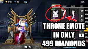 How to unlock all emotes in free fire for free. Ffwc Throne Emote In Free Fire Limited Time Store Free Magic Cube Silvery Bundle In Lucky Draw Youtube