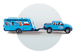 Check out the weekly deals from the grab bin. Playmobil Pick Up Mit Wohnwagen 9502