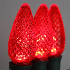 Red C9 Led Christmas Light Bulbs