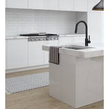 Touchless kitchen faucets usually start at around $125, and it's not uncommon for them to go for $400 or more.if you opt for a faucet on the lower end of this price range, you may find that the sensors do not work as well as faucets on the higher end, but that isn't always the case. Pfister Stellen Pull Down Touchless Single Handle Kitchen Faucet Reviews Wayfair