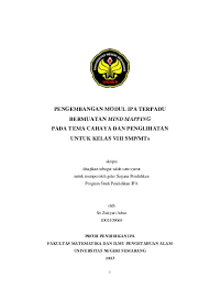 Modul ipa smp kelas 7 pdf. Top Pdf Pengembangan Modul Ipa Terpadu Berpendekatan Keterampilan Proses Pada Tema Bunyi Di Smp Kelas Viii 123dok Com