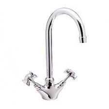 Swan neck kitchen sink tap replacement. Kitchen Mixer Taps Classic Edwardian Swan Neck Tap Notjusttaps Co Uk