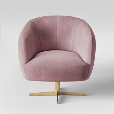 morpho swivel velvet arm chair opalhouse target pink velvet chair affordable modern furniture velvet armchair