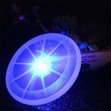 Pet Dog Led Frisbee Light Up Flying Disc Outdoor Night Colorful Fun Disk Toys Ebay
