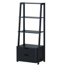 Bookshelf Ladder Rack 4 Tier Modern Wood Storage Display Shelving Storage Organizer With Drawers Bathroom Cabinet Plant Flower Stand Furniture Home Office Black This weekend, we finished up the last piece of the puzzle … this diy ladder shelf. 4 tier ladder bookshelf storage display with 2 drawers