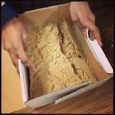 Activity To Illustrate Tectonic Plates Two Shoeboxes Are Fitted Together And Filled With Moist Plate Tectonics Earth Science Middle School Homeschool Science