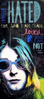 Pin By Sierra Swerdlin On Room Decorations Ideas Nirvana Art Kurt Cobain Kurt Cobain Painting