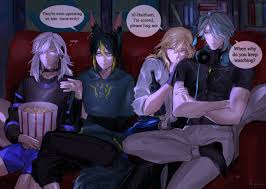 izyumn on X: Sumeru boys are watching a horror movie 🎥 原神 cyno  Tighnari kaveh Alhaitham t.cokbnbovr1bX  X