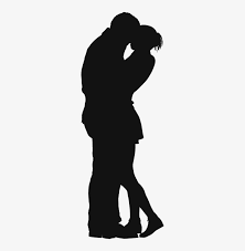 Couple beauty portrait, young fashion woman and man kissing. Image Result For Couple Silhouette Man Woman Kissing Silhouette Png Image Transparent Png Free Download On Seekpng