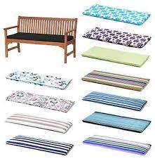 Gardenista Gold Edition Garden 3 Seater Bench Seat Cushion Pad Waterproof Canvas Bench Seat Cushion Garden Bench Cushions Seat Cushions