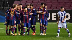 Nel match della prima giornata della liga spagnola, attacchi protagonisti nella sfida tra barcellona e real sociedad. Liga Barcellona Win With Real Sociedad Ruetir