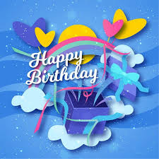 Cukuplah dengan uncapan yang ringkas tapi sweet dan membawa kesan yang mendalam. Cute Happy Birthday Greeting Card And Banner Illustration Birthday Party Card Png And Vector With Transparent Background For Free Download Happy Birthday Mom Images Happy Birthday Cousin Happy Birthday Dad Images