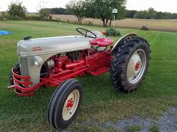 Image result for Red 1952 Tractor