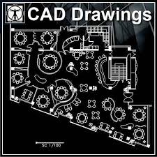 Lighting, noise and the view are all things that should be considered when you plan your restaurant dining room design. Free Restaurant Plan Free Autocad Blocks Drawings Download Center
