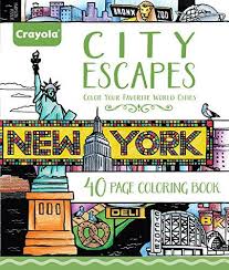 Select one of 1000 printable coloring pages of the category adult. Crayola City Escapes Coloring Pages Gift For Teens Adult Coloring Enthusiasts 40pgs