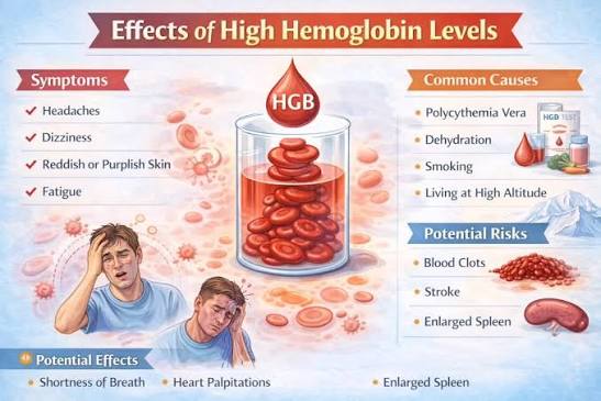 EFFECTS OF HIGH HEMOGLOBIN LEVELS. #everyonefollowers #Medical #blood  #viralchallenge #socialmedia