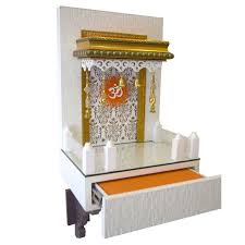 Contemporaray Wooden Mandir Wooden Puja Ghar For Home Office Pooja Room Design Pooja Rooms Wooden