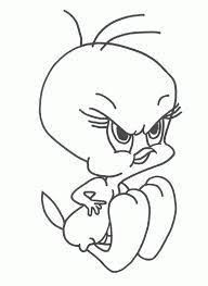 Some we found were free, but were not very realistic or good for coloring. Free Printable Tweety Bird Coloring Pages For Kids Bird Coloring Pages Monster Coloring Pages Cartoon Coloring Pages